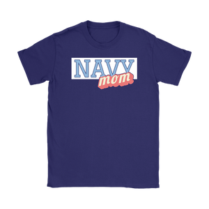 Navy Mom Tee - Mother of a Navy Sailor T-Shirt - Island Dog T-Shirt Company