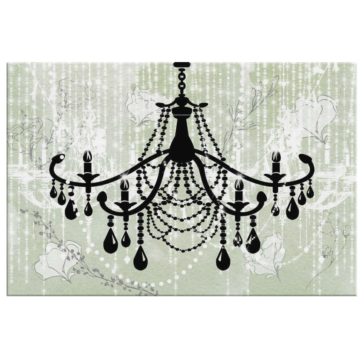 glam-wall-decor-for-women-shabby-chic-wall-decor-vintage-chandelie