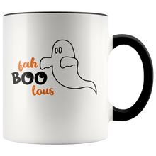 Fah BOO Lous Funny Halloween Ghost Coffee Mug - Faboulous Halloween Gift f - Island Dog T-Shirt Company
