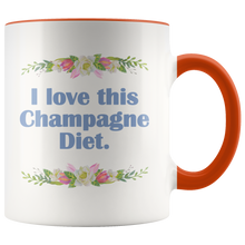 I Love This Champagne Diet 🥂 - Funny Girlfriends Coffee Mugs - Sarcastic Coffee Cup - Island Dog T-Shirt Company