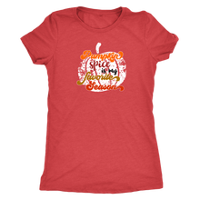 Pumpkin Spice is My Favorite Season - Women's Ultra Comfort Fall Season Tee - Island Dog T-Shirt Company