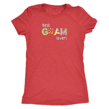 Best Gram Ever - Women's Ultra Soft Comfort Short Sleeve Tee - Gift for Your Grandmother - Island Dog T-Shirt Company