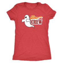 Boo Crew - Funny Halloween Ghost Ultra Soft Tee for Women - Island Dog T-Shirt Company