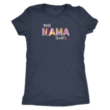 Best Mama Ever - Women's Ultra Soft Comfort Short Sleeve Tee - Gift for Mom - Island Dog T-Shirt Company