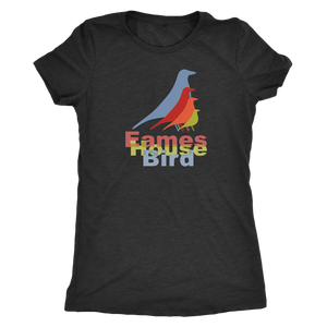 Eames House Bird - Ladies' Retro Shirt - Vintage Tee for Her - Women's Ultra Soft Comfort Short Sleeve Tee - Island Dog T-Shirt Company