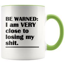 Losing My Sh*t Warning - Funny Coffee Cup - Mature Coffee Cup - Funny Mugs for Her - Boss Mug - Island Dog T-Shirt Company