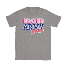 Proud Army Mom Tee - Mother of a Soldier Ladies' T-Shirt - Island Dog T-Shirt Company