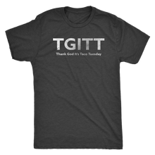 TGITT - Thank God for Taco Tuesday - Ultra Soft Comfort Short Sleeve Tee -  Men's Foodie Shirt - Island Dog T-Shirt Company