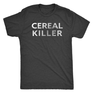 Cereal Killer - Funny Food T-Shirt - Men's Ultra Soft Comfort Tee - Island Dog T-Shirt Company