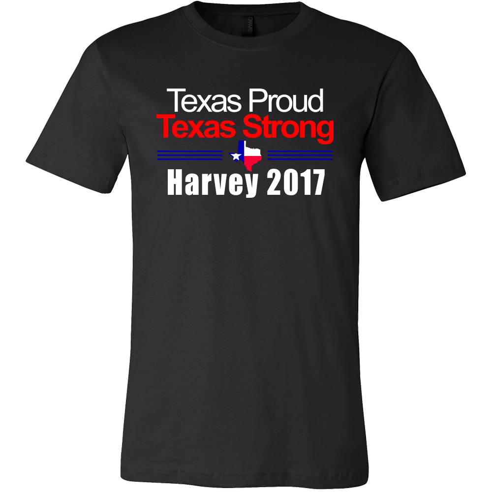Harvey Survivor T Shirt - Texas Proud & Strong Hurricane Harvey 2017 - Island Dog T-Shirt Company