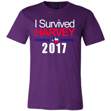 I Survived Harvey 2017 T-Shirt - Commemorative Texas Hurricane Tee - Island Dog T-Shirt Company
