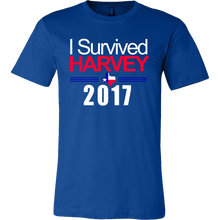 I Survived Harvey 2017 T-Shirt - Commemorative Texas Hurricane Tee - Island Dog T-Shirt Company
