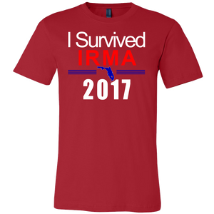 I Survived Hurricane Irma 2017 T-Shirt  Commemorative Florida Tee - Island Dog T-Shirt Company