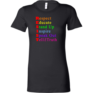 Ladies' Resistance Tee Shirt - Best Resist Tee Shirt - Island Dog T-Shirt Company
