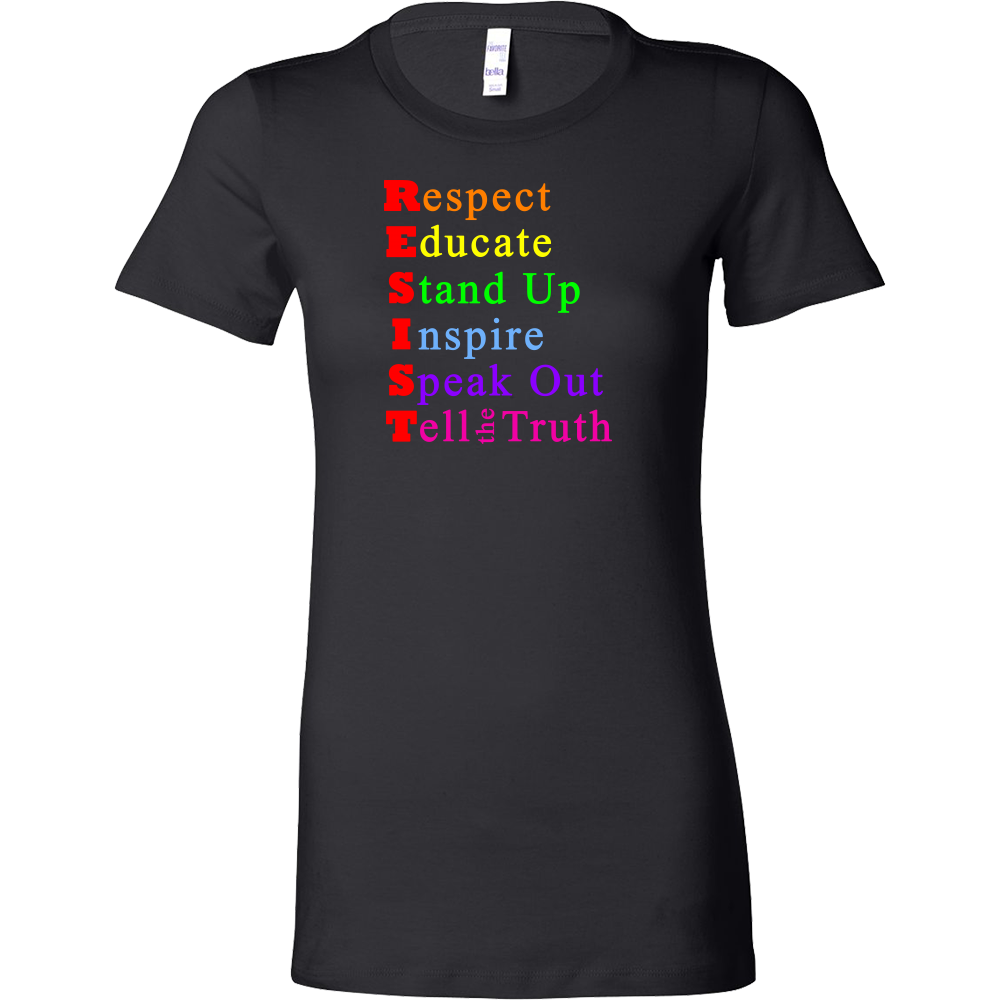 Ladies' Resistance Tee Shirt - Best Resist Tee Shirt - Island Dog T-Shirt Company