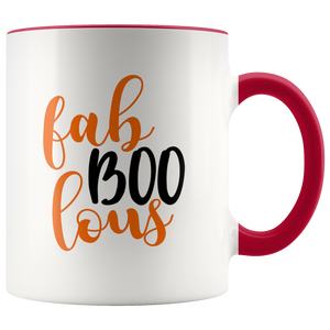 Fah BOO Lous Funny Halloween Ghost Coffee Mug - Funny Fall 2 Color Mugs - Island Dog T-Shirt Company