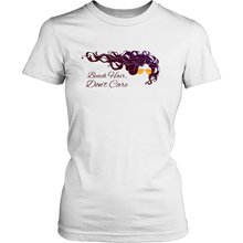 Beach Hair Don't Care - Women's Beach, Ocean & Lake Apparel - Summer Tee - Island Dog T-Shirt Company