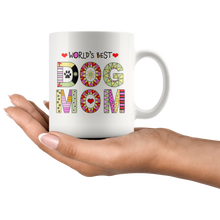 Dog Mom Mugs for Dog Lovers - Worlds Best Mom Dog Mug - Dog Stuff for Dog Lovers Coffee Cup - Fur Baby Mom - Island Dog T-Shirt Company